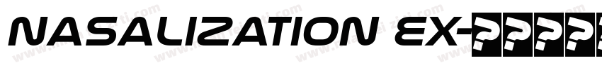 Nasalization Ex字体转换